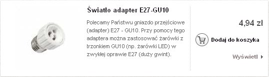 Dodaj do koszyka w kategoriach